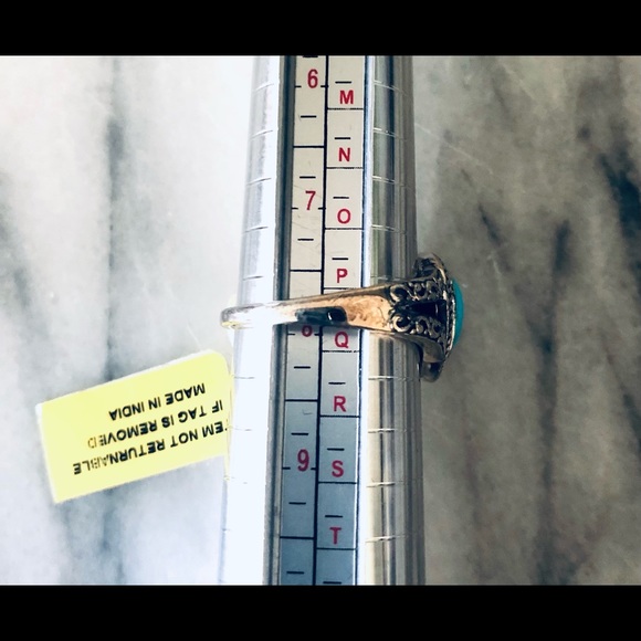 Sterling Silver Turquoise ring - Picture 3 of 5